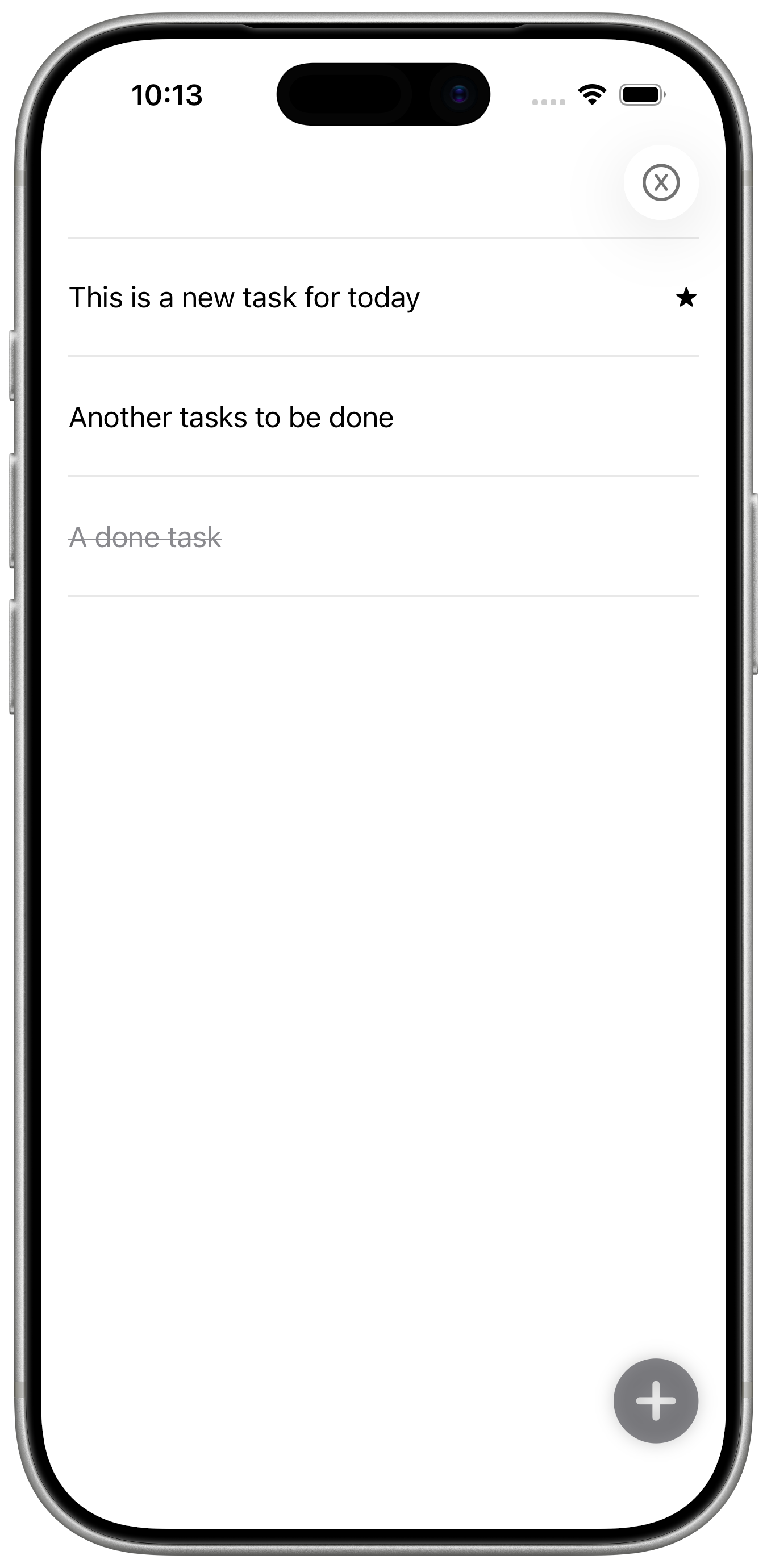Auer Tasks Screenshot